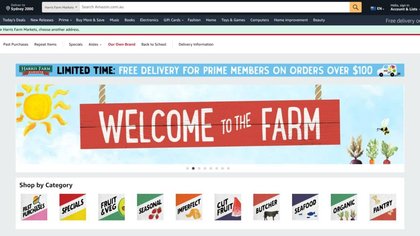 Harris Farm’s same-day Amazon deliveries will cost more than Coles and Woolies — but there’s a catch