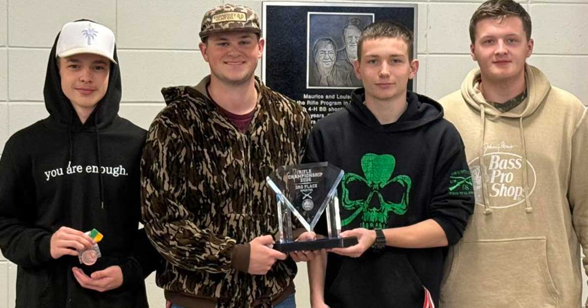Northview NJROTC Air Rifle Earns Bronze At Area Championship