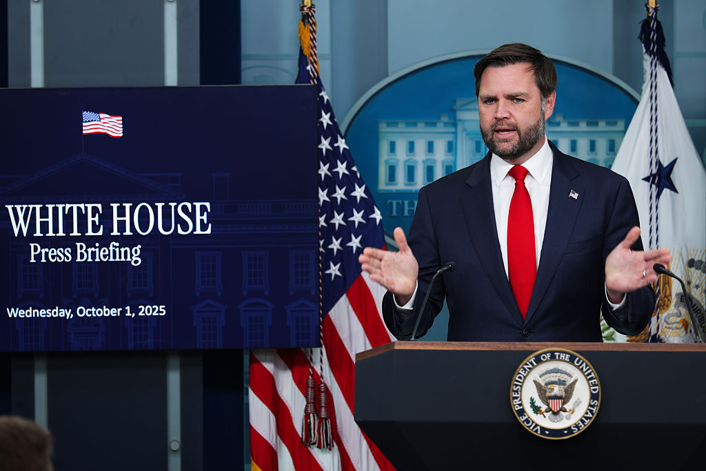 Vance steps into shutdown forefront as Trump’s lead basher of Hill Democrats
