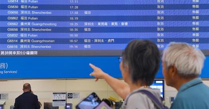 CHINA-HONG KONG-TYPHOON RAGASA-TRAFFIC-SUSPENSION (CN)