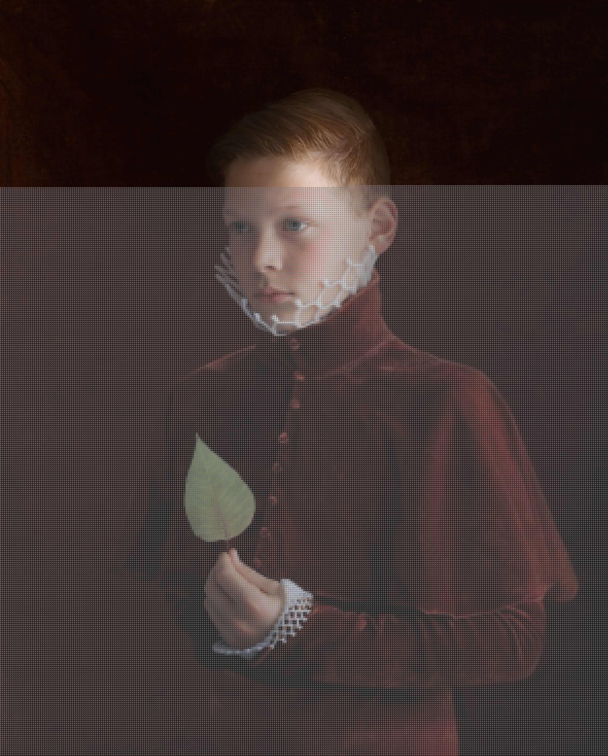 Suzanne Jongmans Recycles Everyday Materials for Elegant Renaissance-Style Portraits