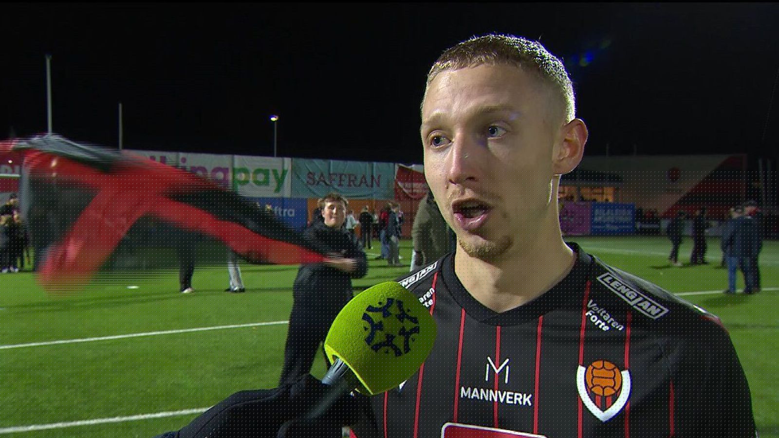 „Þá fann ég á liðinu að það yrði ekki snúið við“