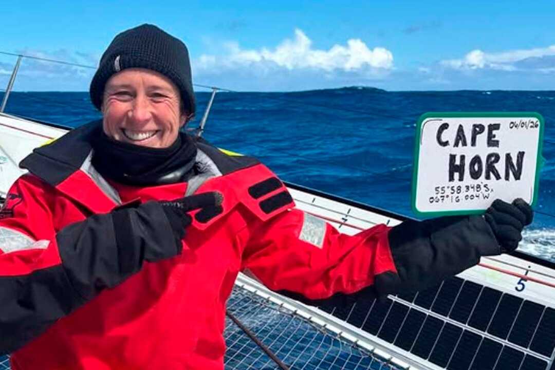 Támara Echegoyen hace historia en el Trofeo Julio Verne con la primera vuelta al mundo femenina sin escalas