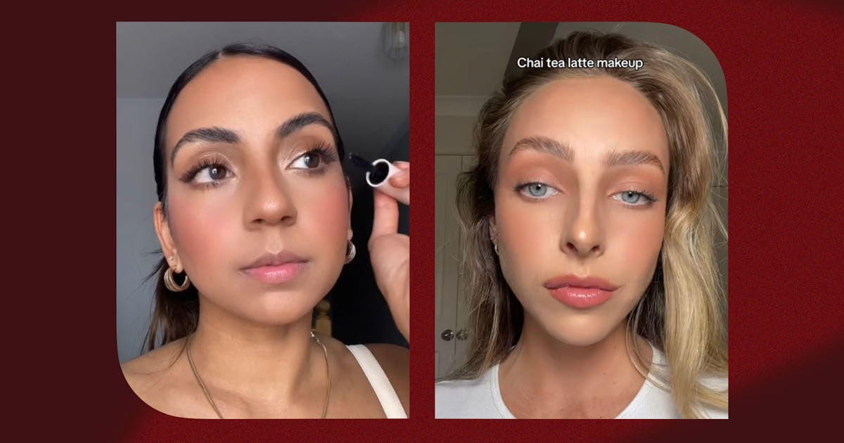 TikTok’s "Chai Latte" Makeup Trend Has Major Cozy Season Energy