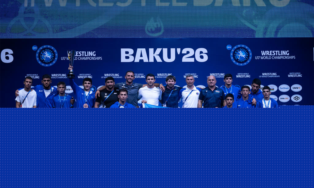 Azerbaijan claims second place in team rankings at U17 Greco-Roman Wrestling World Championships (PHOTO)