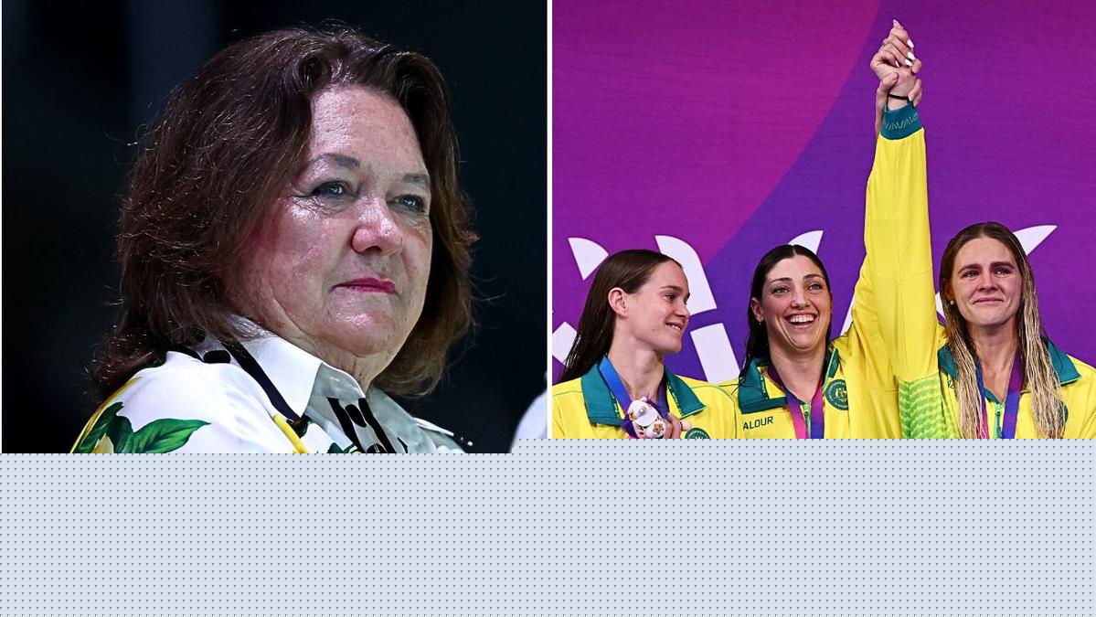 Gina Rinehart cash bonus to Aussie swimmers revealed after Commonwealth Games medal record