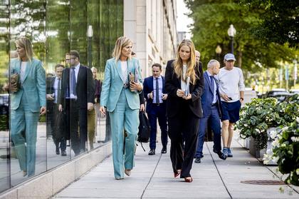 À Washington, Catharina-Amalia des Pays-Bas réalise son rêve aux côtés de Maxima