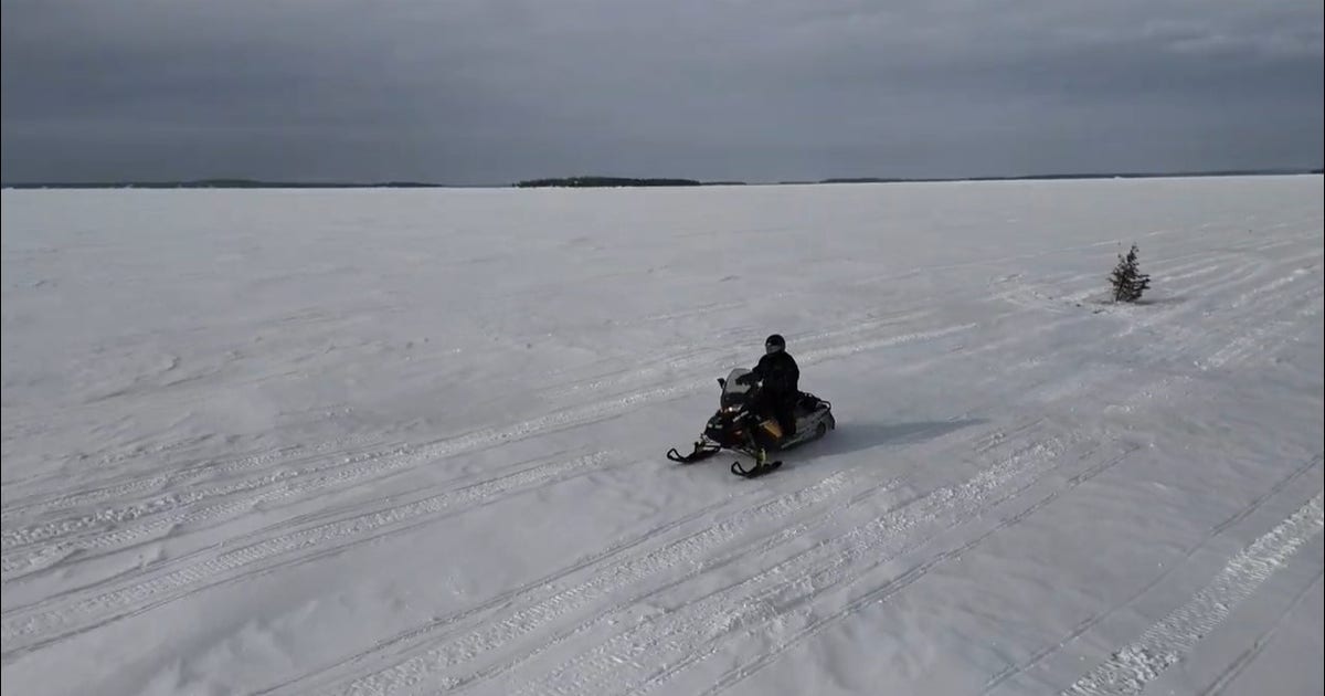 International ice bridge in Northern Michigan will take you to Canada