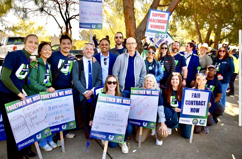 31,000-strong strike at US health privateer Kaiser Permanente!
