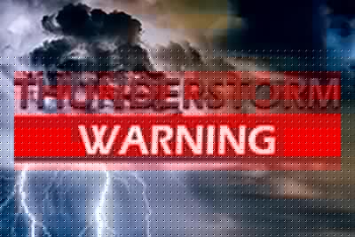 Strong Thunderstorms Will Impact the Region