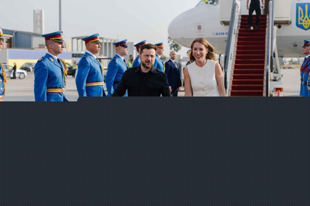 Zelenski stigao u Srbiju, dočekala ga Dubravka Đedović Handanović /VIDEO/