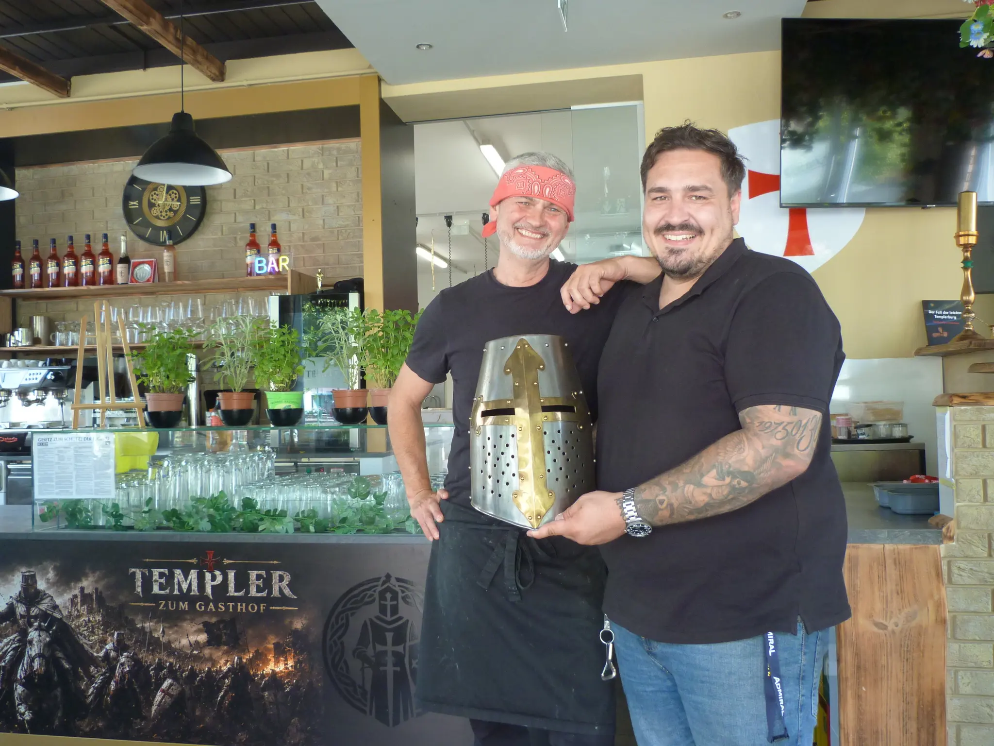 Wo die Templer auf den Geschmack treffen