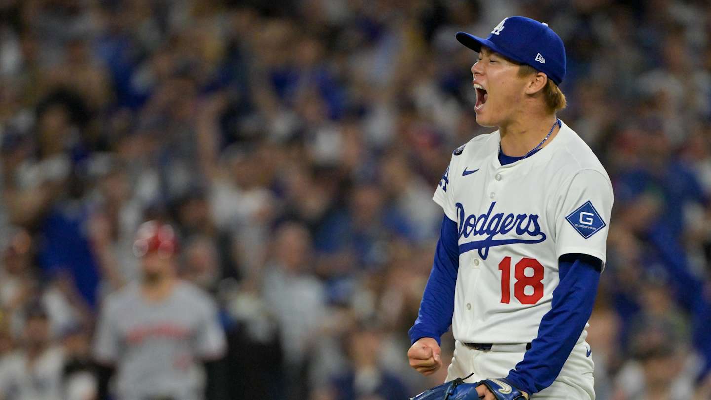 Magical Yoshinobu Yamamoto inning vs. Reds gave Dodgers the playoff hope they needed