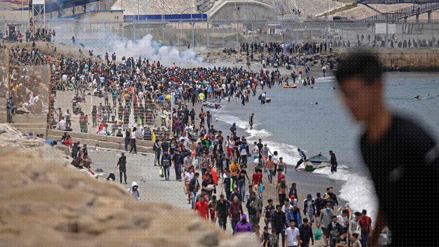 Comment on More than 50,000 Migrants from Morocco and sub-Saharan Africa Swarm Spain’s Enclave of Ceuta by andre