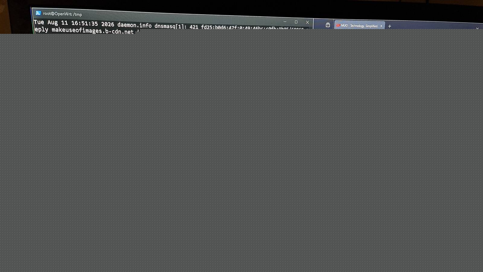 I enabled DNS caching on my router and stopped waiting for pages to load