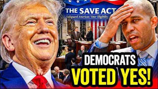 13 DEMS Just Voted FOR Trump's SAVE ACT—Why The Wall Is CRACKING!!! | Dr Steve Turley