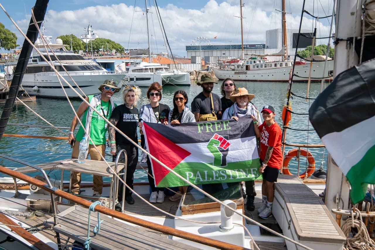 Comment on A group of U.S. veterans has joined the global flotilla sailing to Gaza by Elizabeth Block