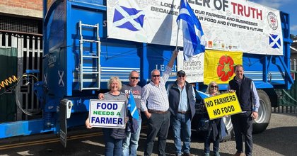 Farmers storm Liverpool to fight Labour’s family farm tax
