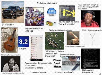 Starter Packs - DL frat guy starterpack | /r/starterpacks