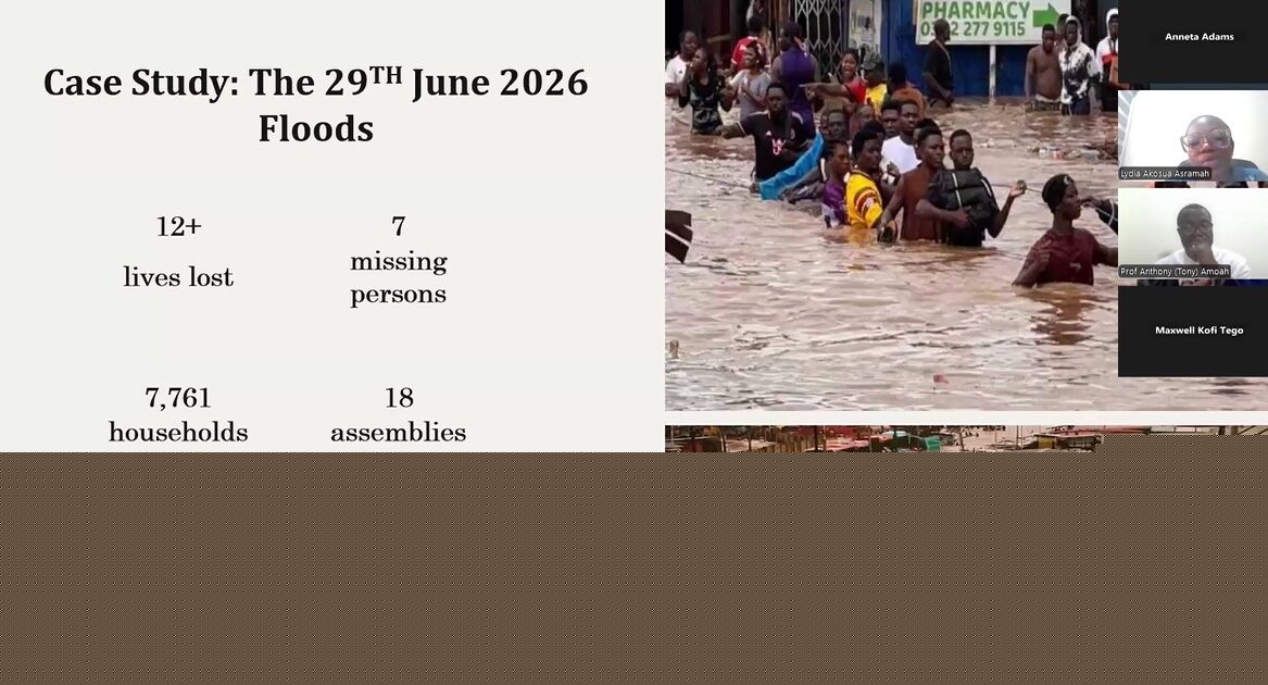 Spear Institute calls for overhaul of Ghana’s flood management system to prevent recurring disasters