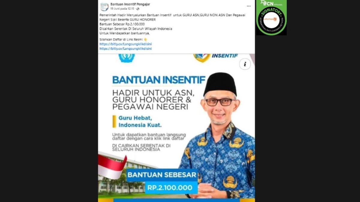 Hoaks soal Guru Kembali Beredar di Media Sosial, Cek Faktanya