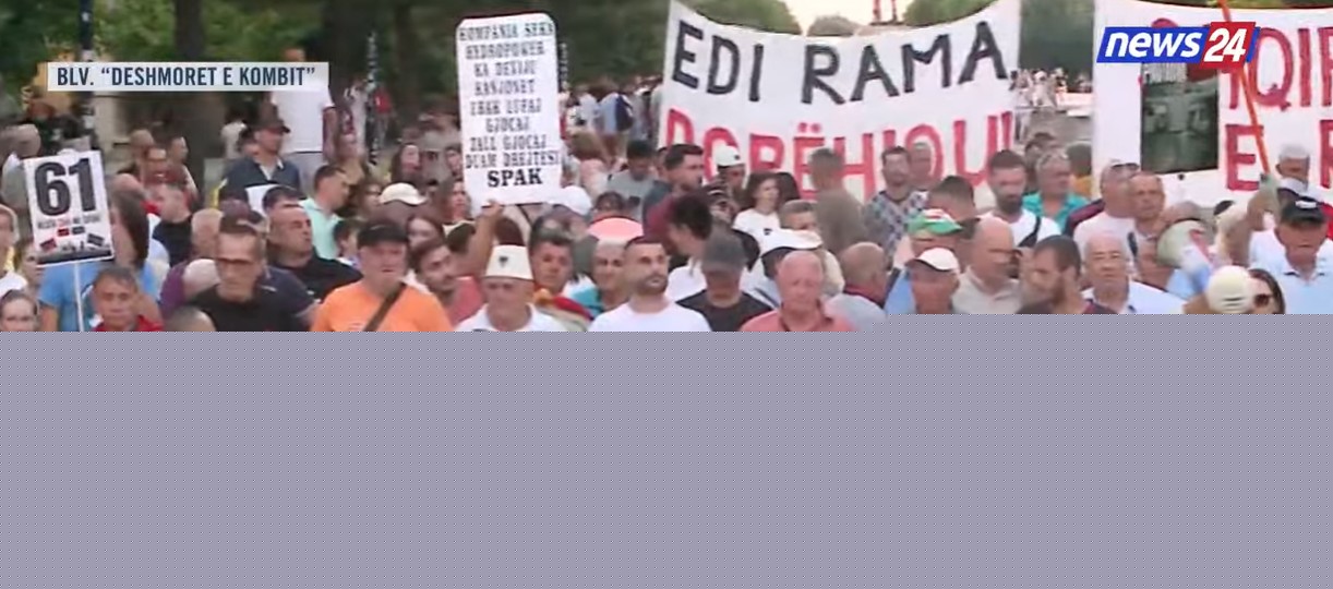 “Shqipëria kërkon revolucion”/ 61 ditë revoltë, qytetarët mblidhen sot sërish në protestë: Rama jep dorëheqjen!