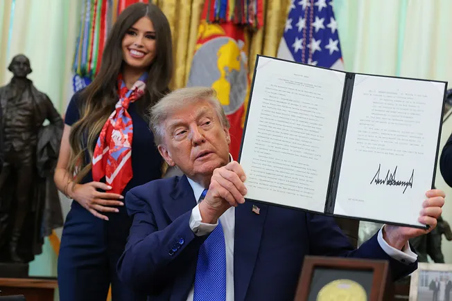 Trump signs order seeking to upend childhood vaccine schedule