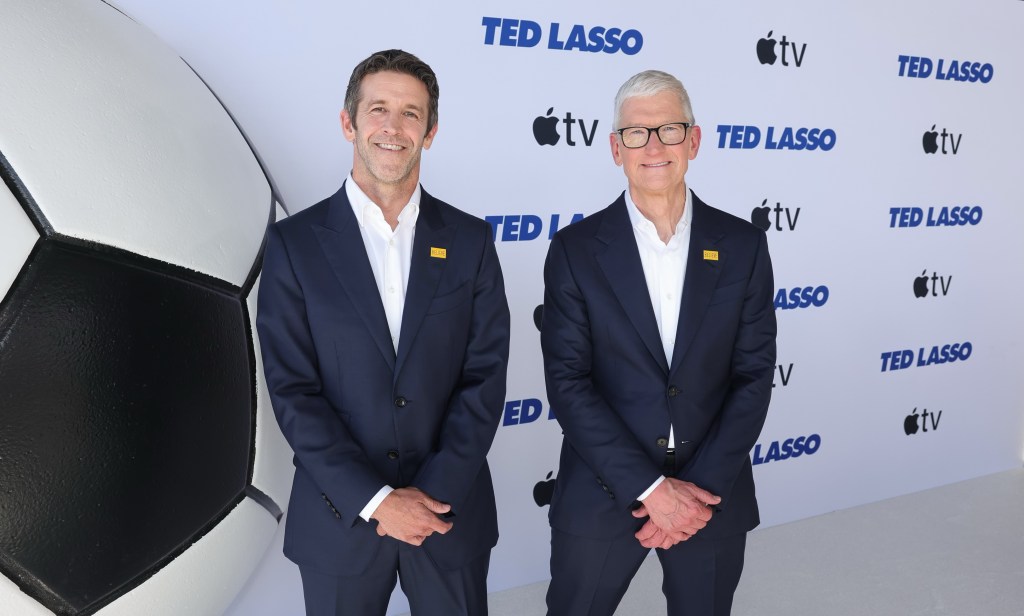 Tim Cook & John Ternus Talk CEO Transition, Apple TV’s Legacy & Future At ‘Ted Lasso’ S4 Premiere