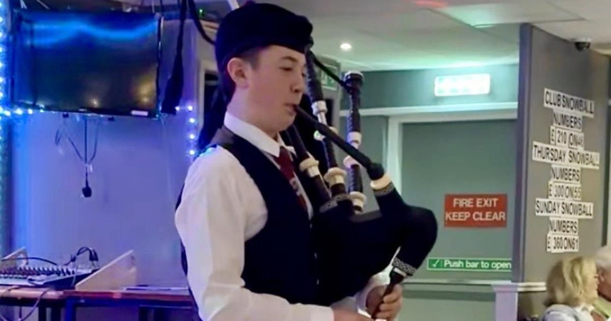 Over 50's club celebrates Burns Night with songs and dance