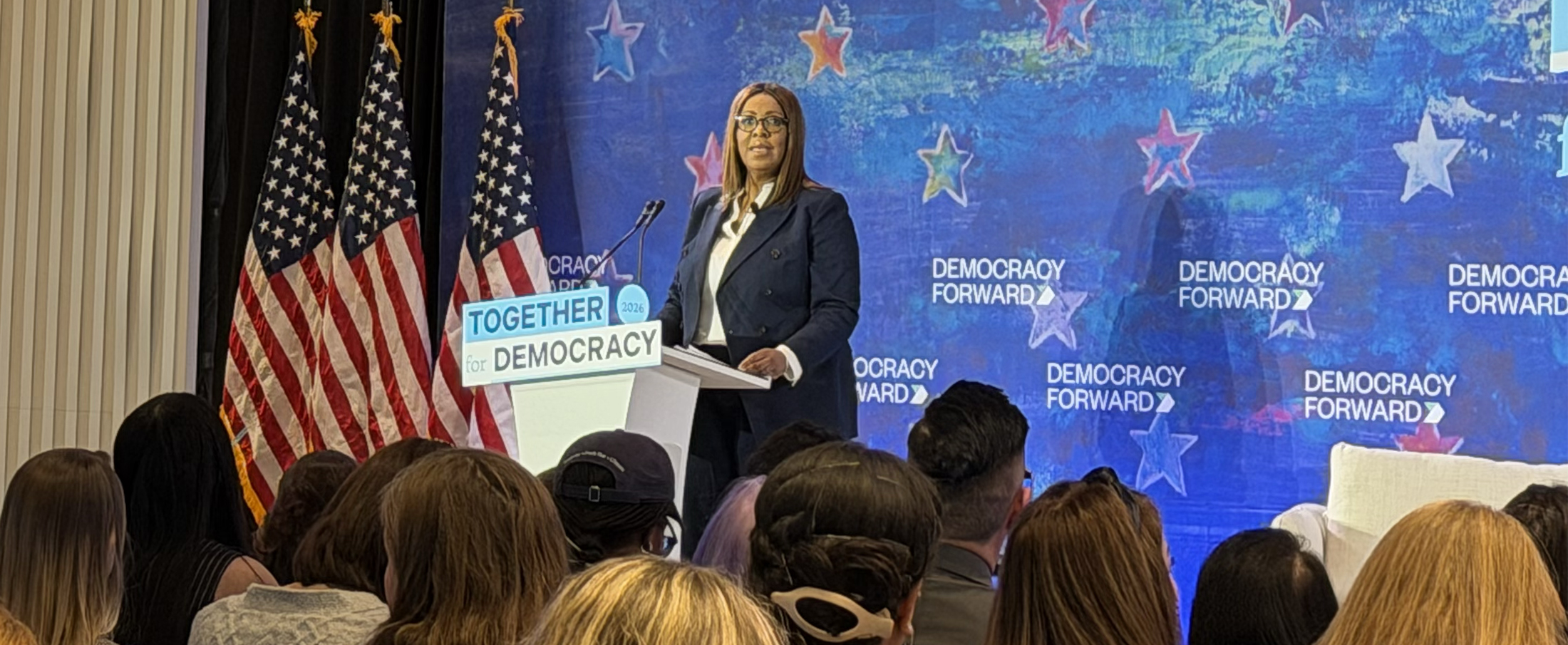 Letitia James: ‘We’ve got the law and righteousness on our side’