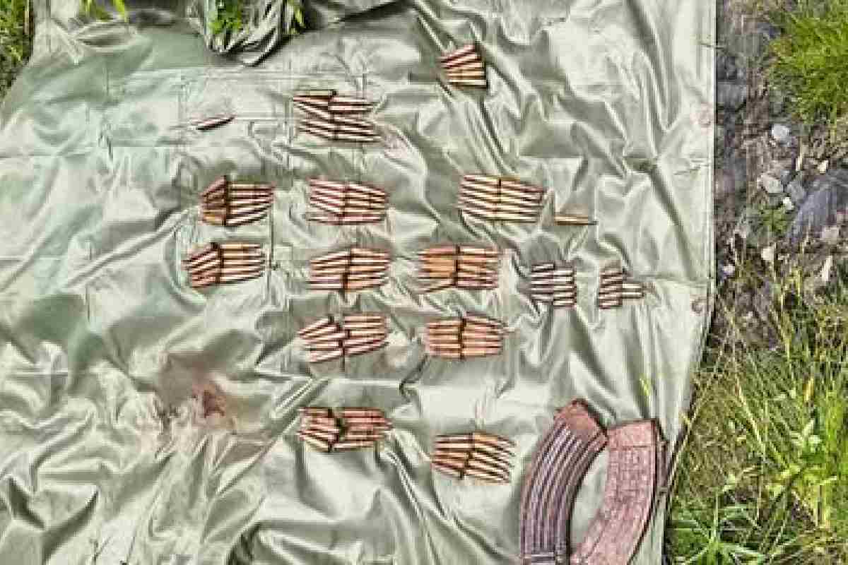 Hideout Busted in Poonch, Ammunition Recovered