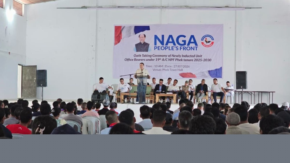 19th Phek AC NPF holds Oath-Taking Ceremony at Phek
