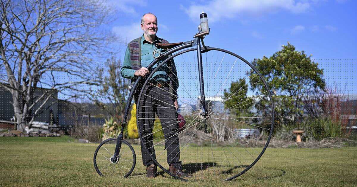 High-wheel heroes: Trekkers swap Kokoda Trail for penny-farthing charity ride