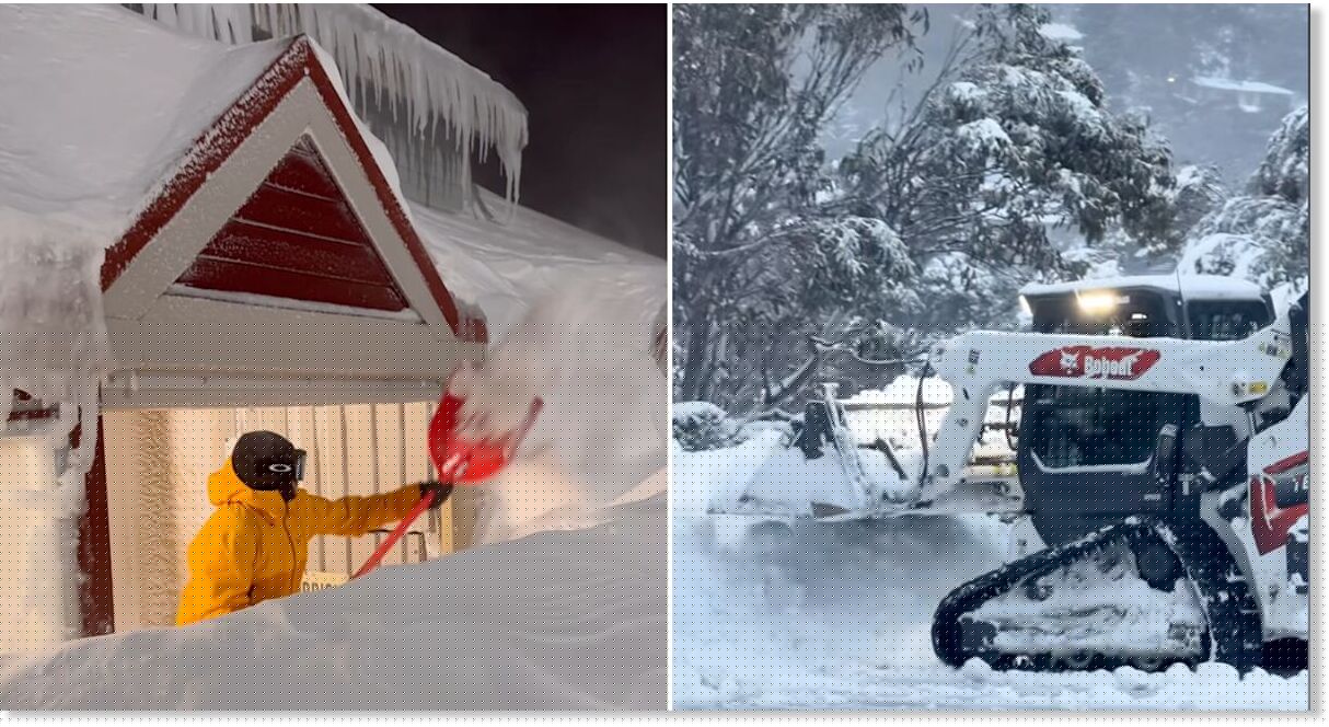 'Amazing' scenes across Australia's alpine regions as winter's 'last hurrah' extends ski season after nearly a meter of late snowfall