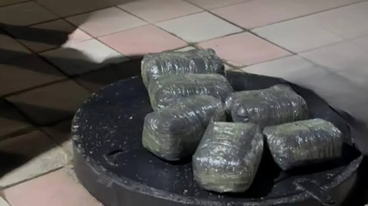 В Губе изъяли 7 кг марихуаны и автомат АКМ