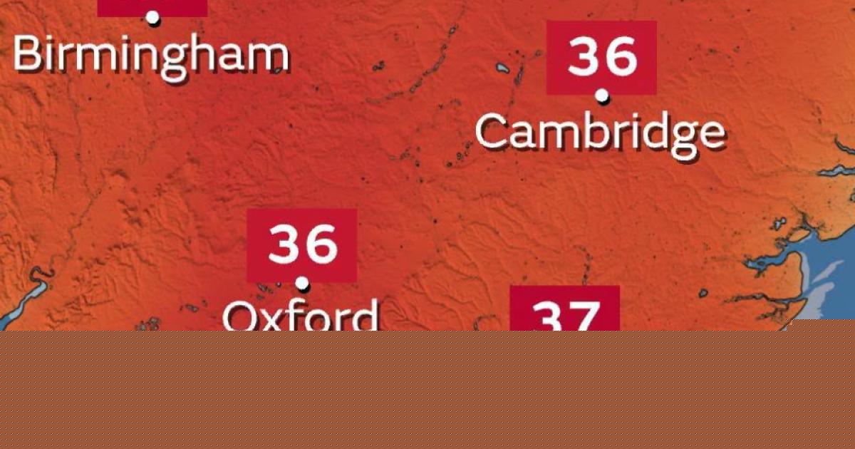 Amber warning as 'very high temperatures' to hit Oxfordshire this week