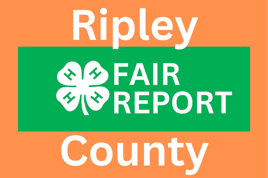 4-H Ripley Co. Fair Report for Tuesday, July 21, 2026