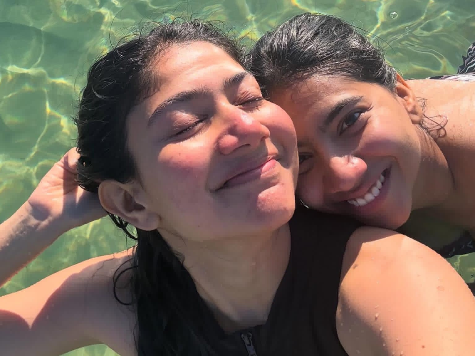 Sai Pallavi with Pooja Kannan Serve Sister Goals