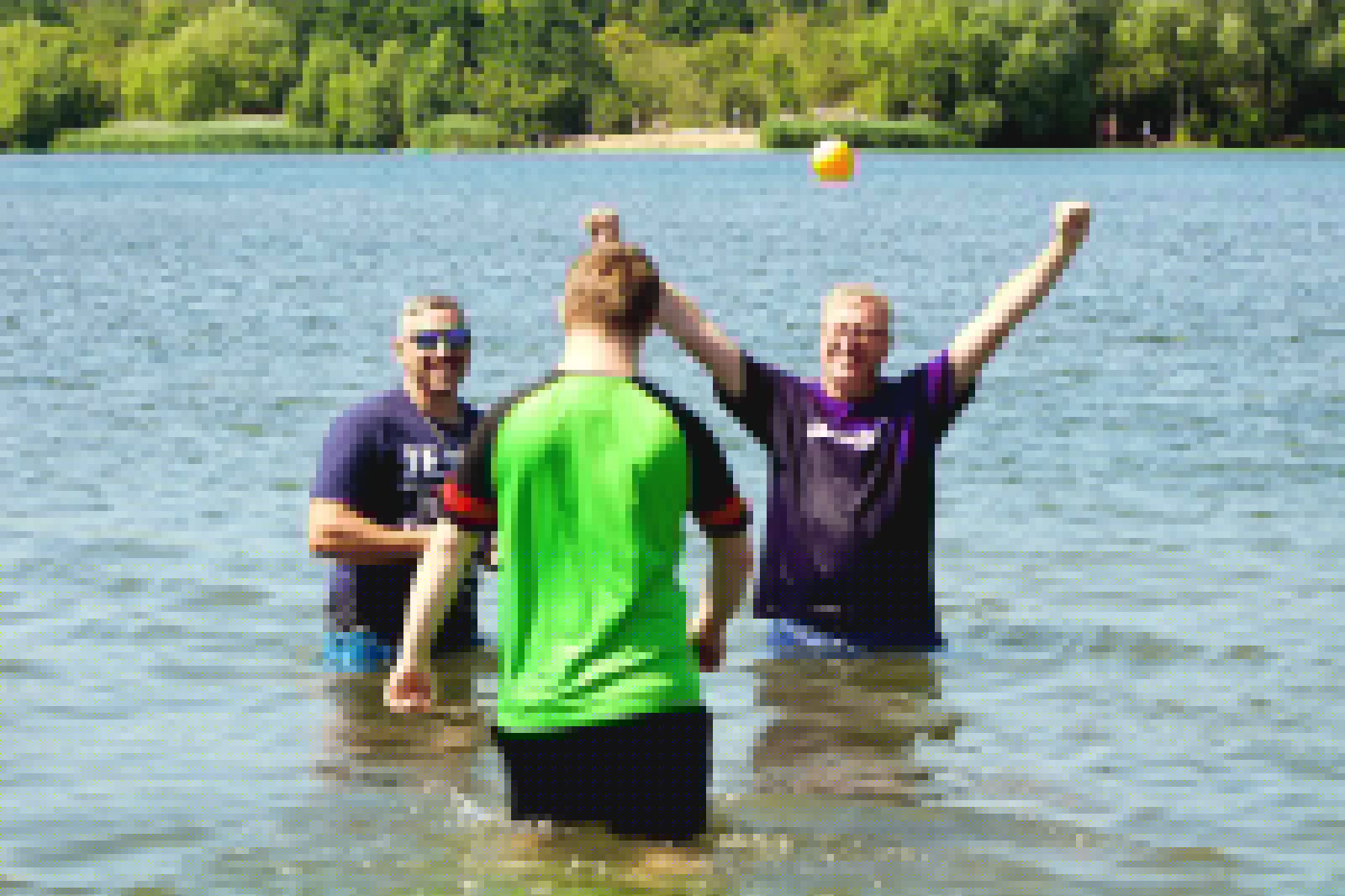 The public baptisms bringing hope to Rotherham