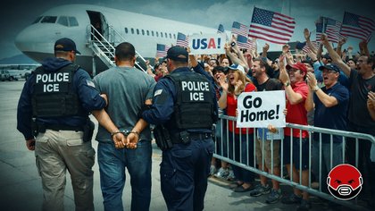 A majority of Americans want illegals to be deported, despite the onslaught of biased media coverage