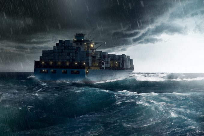 Tropical storms bring congestion and cargo backlogs at Asian ports