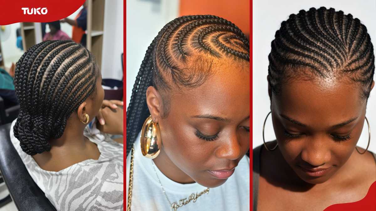 50+ tasteful plain lines hairstyles without braids for natural hair