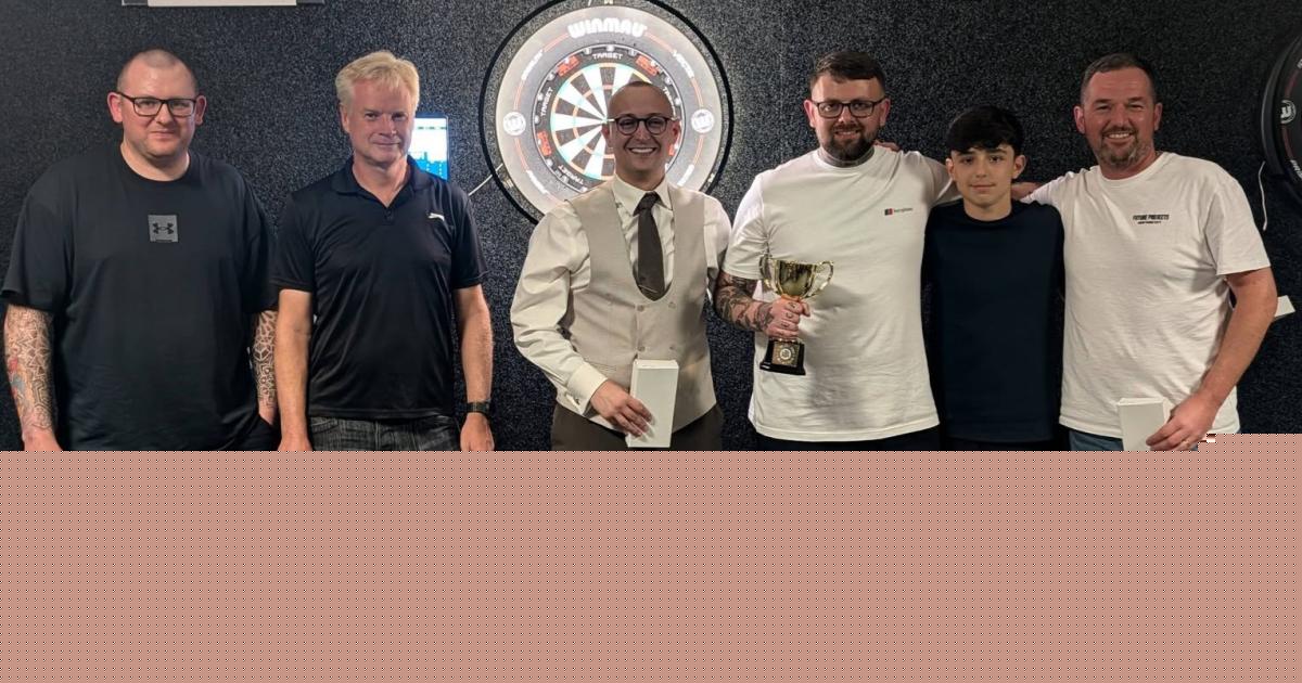 Darts league finals night a huge success