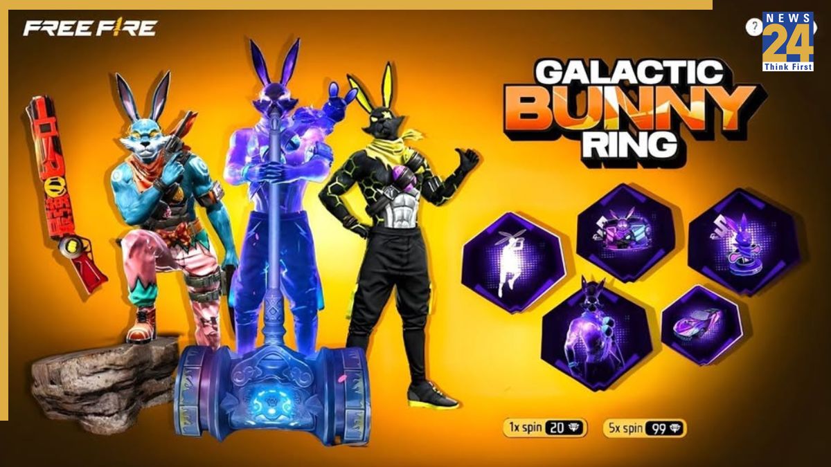 Garena Free Fire Max Redeem codes today October 3, 2025: Unlock Galactic Bunny Ring and Diwali Dhamaka Sale event rewards