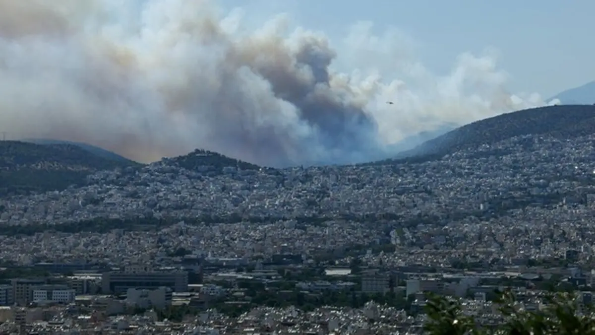 Wildfires Spread Into Athens Region as Greece Battles Multiple Blazes