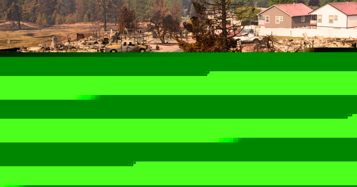 Authorities arrest an arson suspect in connection with wildfires in Spokane
