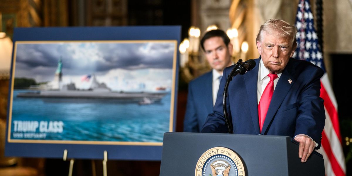 Trump's $23 billion ship will be outdated before it even hits water