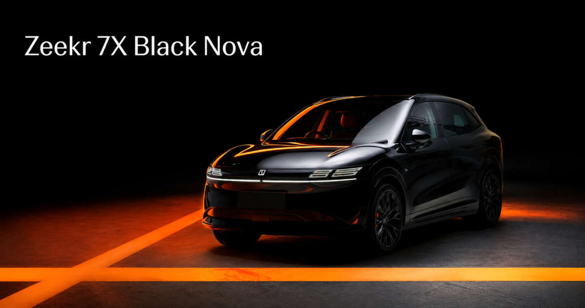 Zeekr 7X Black Nova launched in Malaysia – 200 units only, all-black exterior, two-tone interior, RM235,000