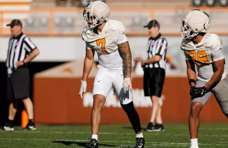 WATCH: Tennessee Tight End Makes Leaping Touchdown Catch