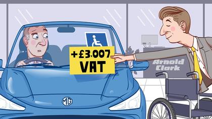Car dealership didn't tell me I qualified for £3,000 VAT discount because I'm disabled: SALLY SORTS IT